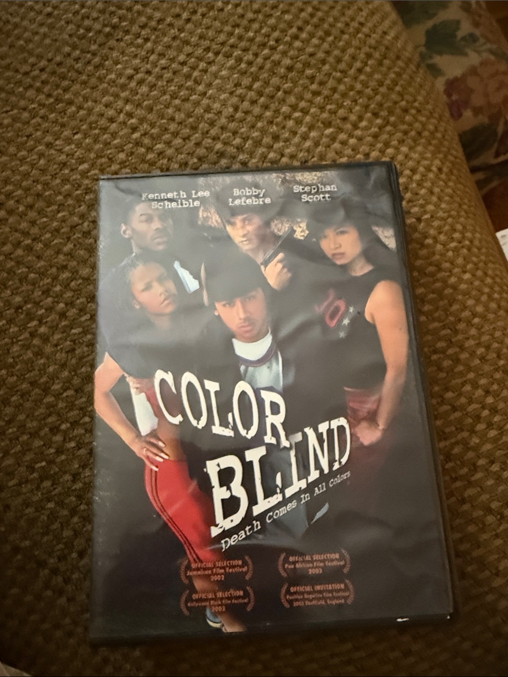 Color Blind Movie DVD - Black